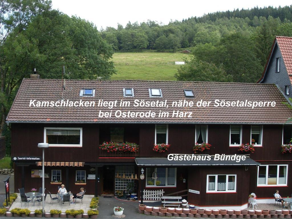 Gaestehaus Buendge Kamschlacken Extérieur photo